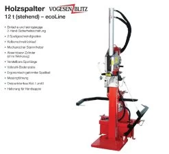 Holzspalter VPE12 Vogesenblitz ZW+E
