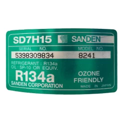 Klimakompressor VALTRA Sanden SD7H15 -Gartengeräte Geschäft 02V371048003 1