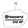 Husqvarna AUFKLEBER 572XP Starterdeckel