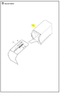FANGSACK LC 47cm Husqvarna