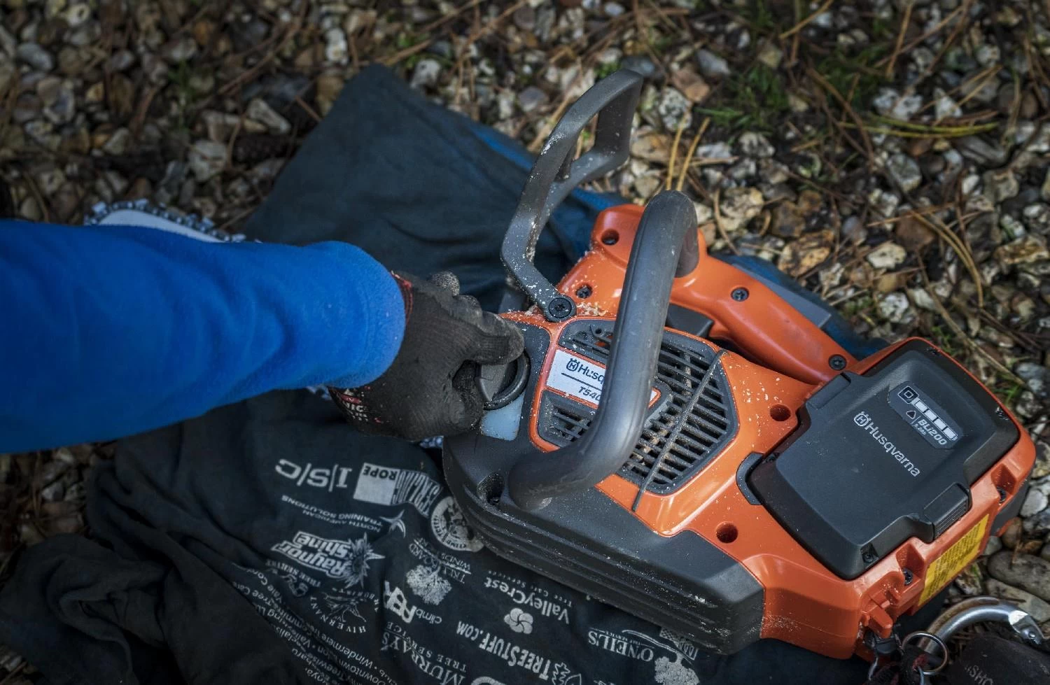 AKKUSÄGE T540iXP 14" öls.HUSQVARNA * 2 AKKUSÄGE T540iXP 14" öls.HUSQVARNA * – Bild 2